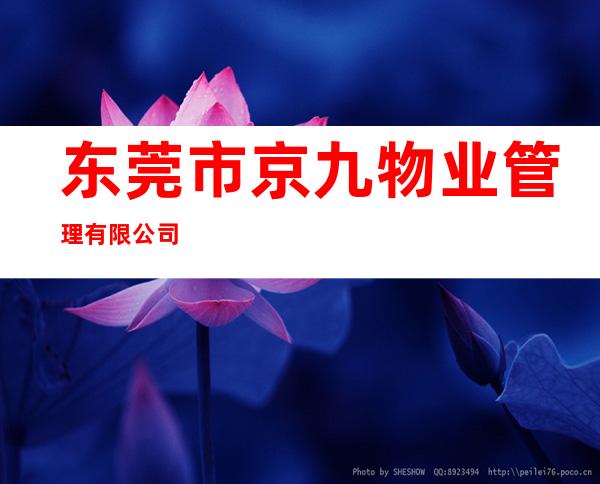东莞市京九物业管理有限公司